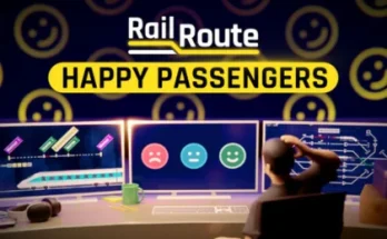 RAIL ROUTE HAPPY PASSENGERS