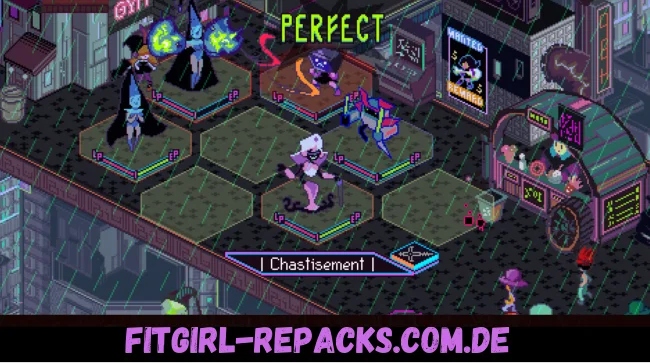 Keylocker Turn Based Cyberpunk Action-fitgirl pc