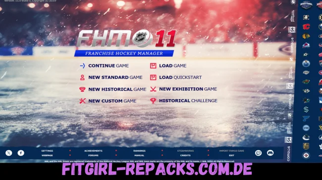 Franchise Hockey Manager 11-fitgirl download