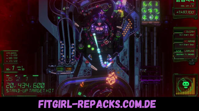 XENOTILT HOSTILE PINBALL ACTION-fitgirl torrent