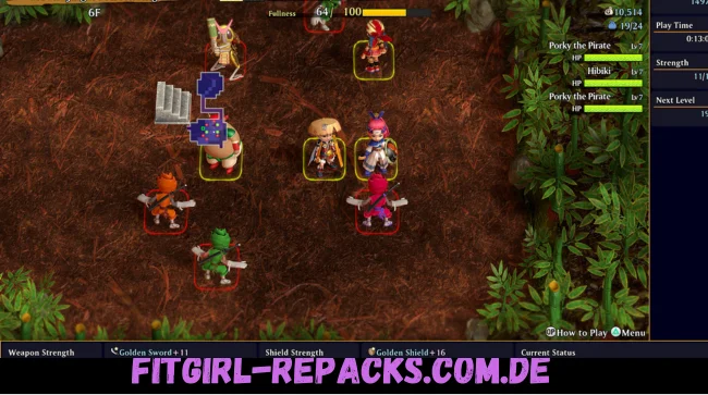 Shiren the Wanderer The Mystery Dungeon of Serpentcoil Island-fitgirl pc